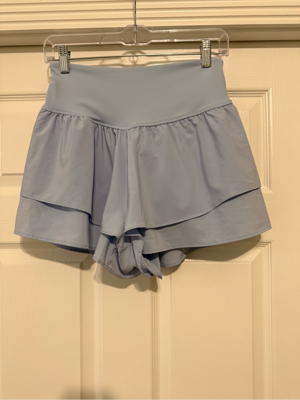 Aeropostale Light Blue Layered High-Waist Women's Shorts
